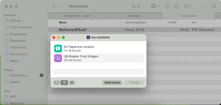 On the Mac