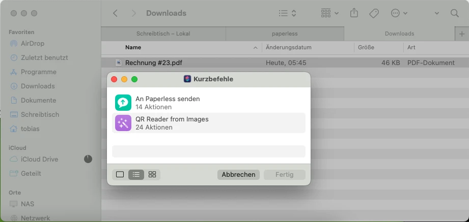 On the Mac